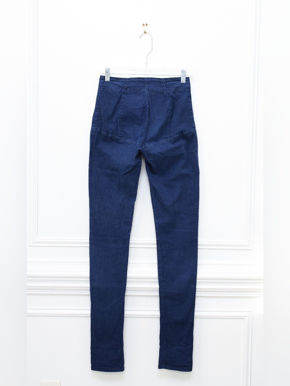 Prairie Underground Denim Zip Front Jeans Slim Fit Slouchy Size S Y2K Grunge - Picture 9 of 11